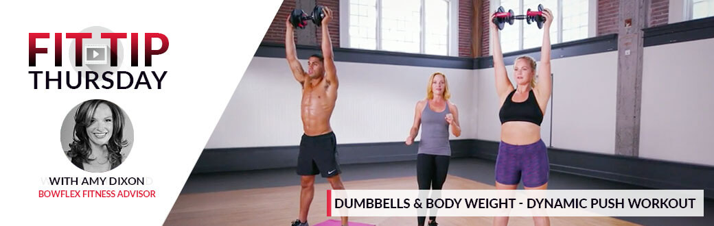 Dumbbells & Bodyweight - Dynamic Push Workout